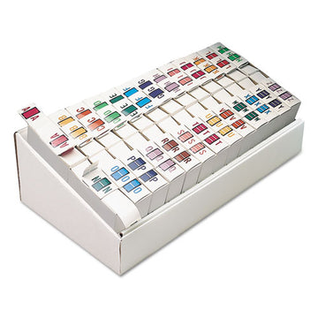 Smead® A-z Color-coded End Tab Filing Labels, A-z, 1 X 1.25, White, 500-roll, 26 Rolls-box freeshipping - TVN Wholesale